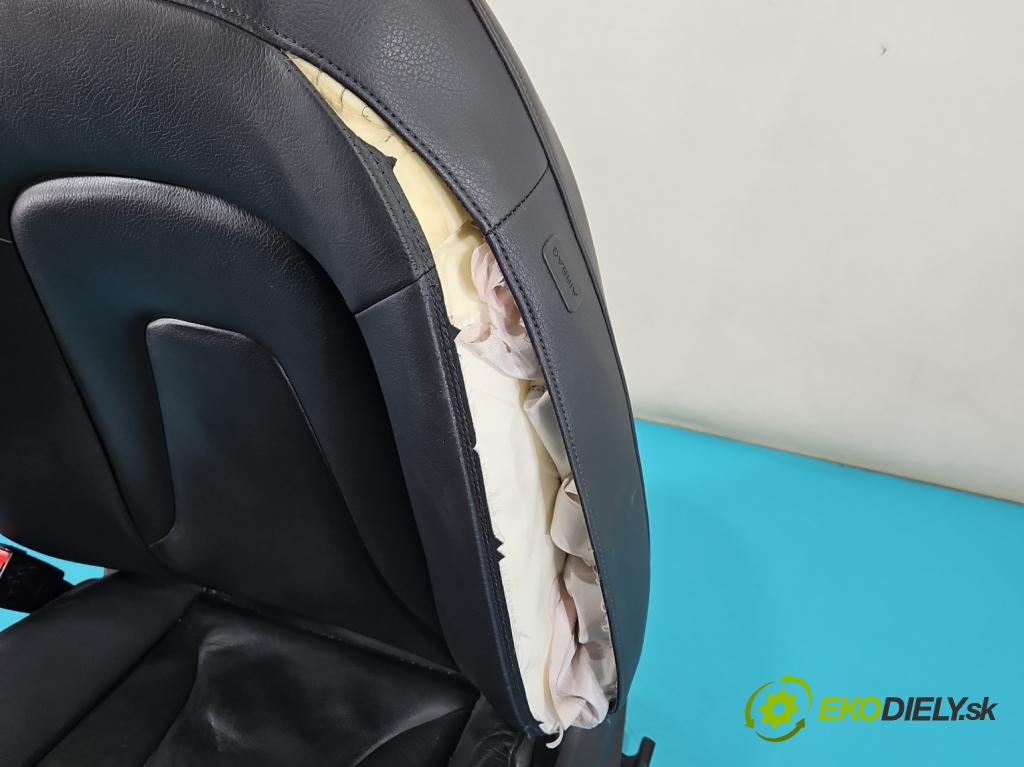 Audi A4 B8 2007-2015 2.0 TFSI 211KM automatic 155 kW 1984 cm3 5- Sedačka ľavý  (Sedačky, sedadlá)