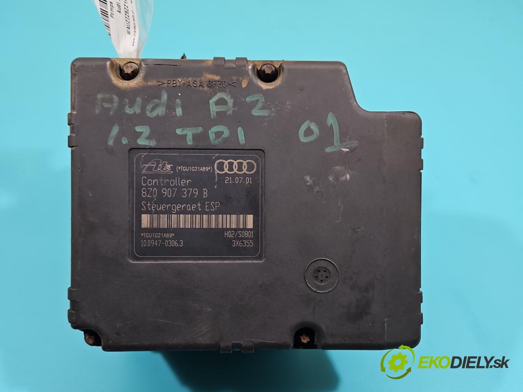 Audi A2 1.4 16V (AUA) 75 HP manual 55 kW 1390 cm3 5- čerpadlo abs 8Z0614517C (Pumpa ABS)