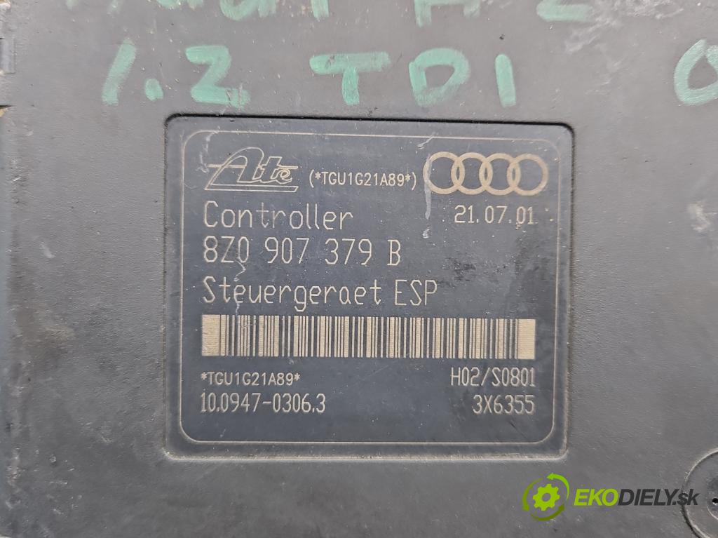 Audi A2 1.4 16V (AUA) 75 HP manual 55 kW 1390 cm3 5- čerpadlo abs 8Z0614517C (Pumpa ABS)