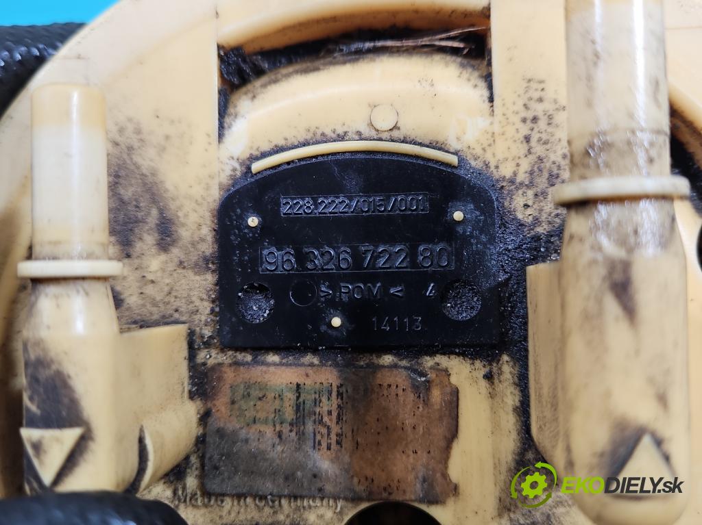 Peugeot 307 2.0 hdi 107 HP manual 79 kW 1997 cm3 5- čerpadlo palivo 9632672280