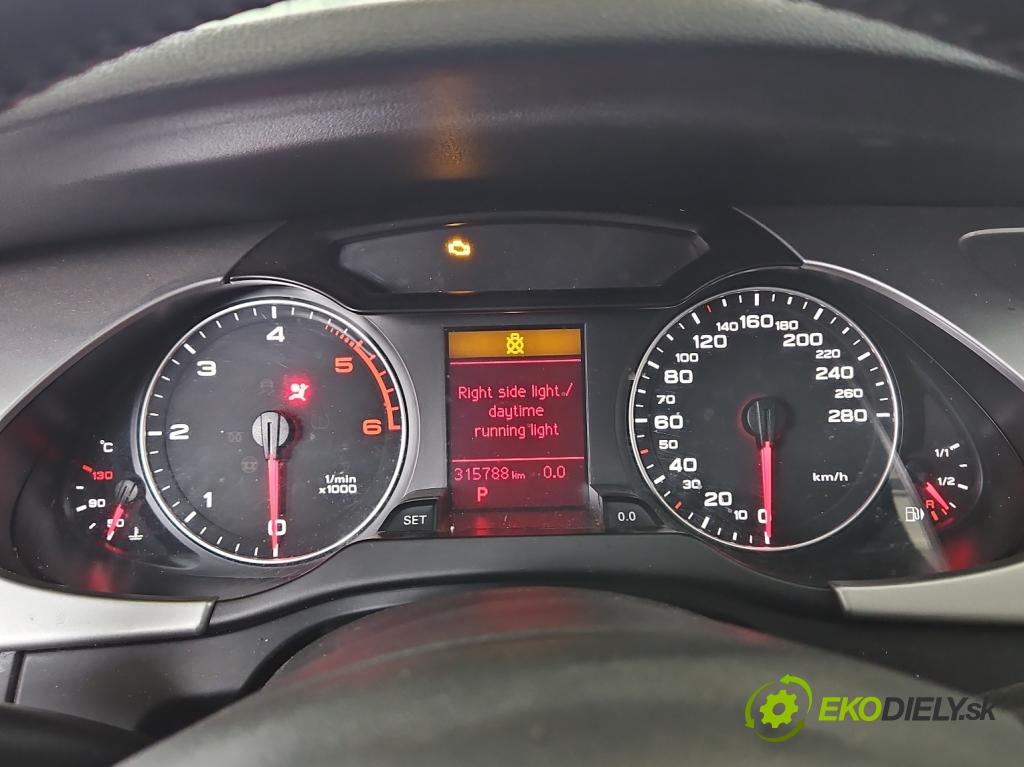 Audi A4 B8 2007-2015 2.0 tdi 143 HP automatic 105 kW 1968 cm3 5- prístrojovka/ budíky 8K0920900Q (Prístrojová doska, displej)