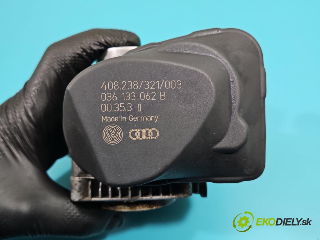 Audi A2 1.4 16V (AUA) 75 HP manual 55 kW 1390 cm3 5- klapka 036133062B (Škrtiace klapky)