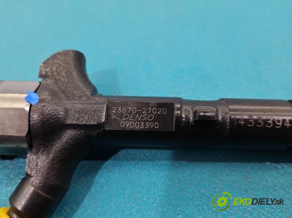 Toyota Corolla Verso I 2001-2004 2.0 D4D 90 HP manual 66 kW 1995 cm3 5- vstrek 23670-27020 (Vstrekovač paliva)