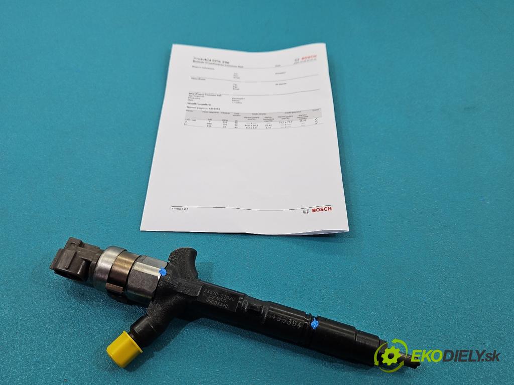 Toyota Corolla Verso I 2001-2004 2.0 D4D 90 HP manual 66 kW 1995 cm3 5- vstrek 23670-27020 (Vstrekovač paliva)