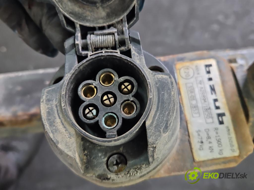 Renault Laguna II 2001-2007 2.0 dci 150 hp manual 110 kW 1995 cm3 5- oko tažné  (Tažná zařízení)