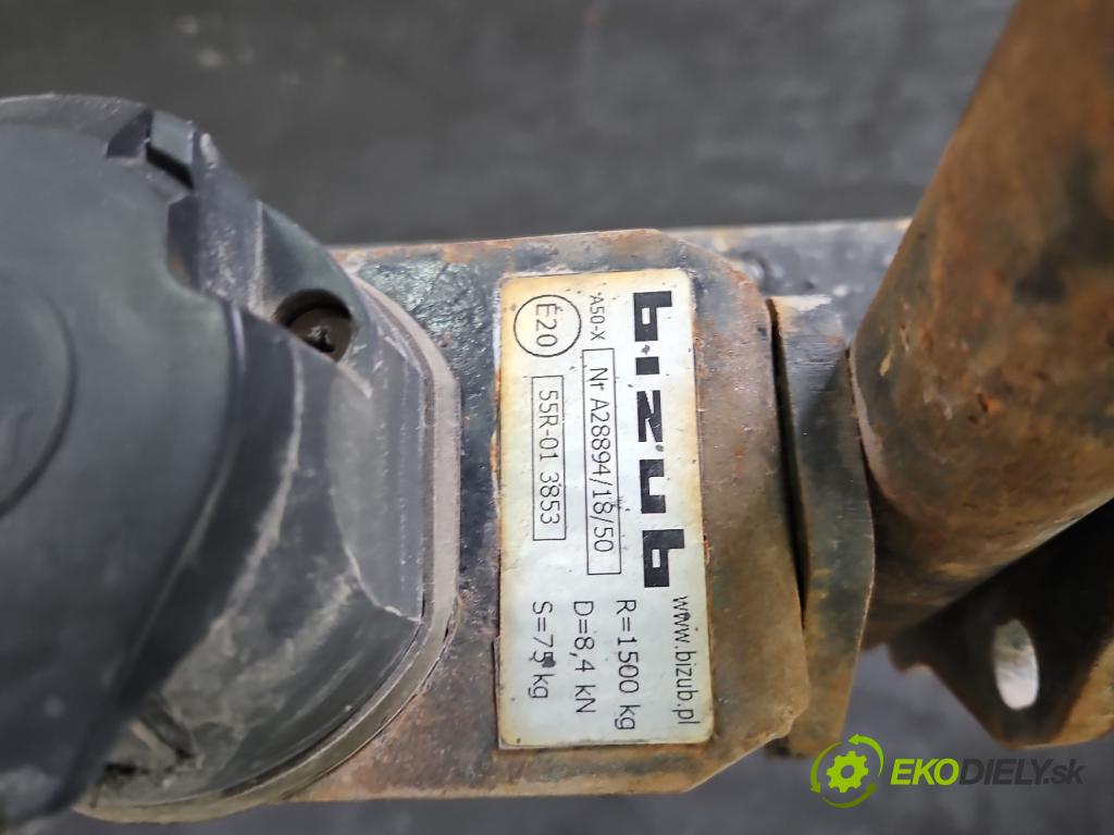 Renault Laguna II 2001-2007 2.0 dci 150 hp manual 110 kW 1995 cm3 5- oko tažné  (Tažná zařízení)