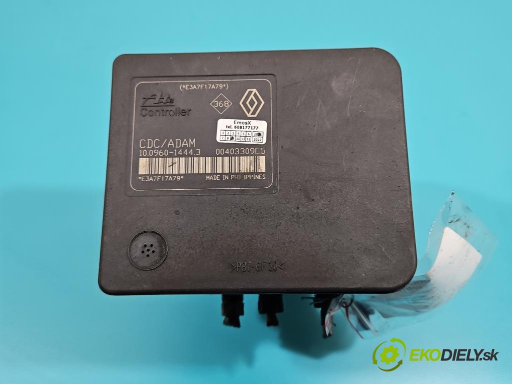 Renault Laguna II 2001-2007 2.0 dci 150 HP manual 110 kW 1995 cm3 5- čerpadlo abs 10.0960-1444.3 (Pumpa ABS)