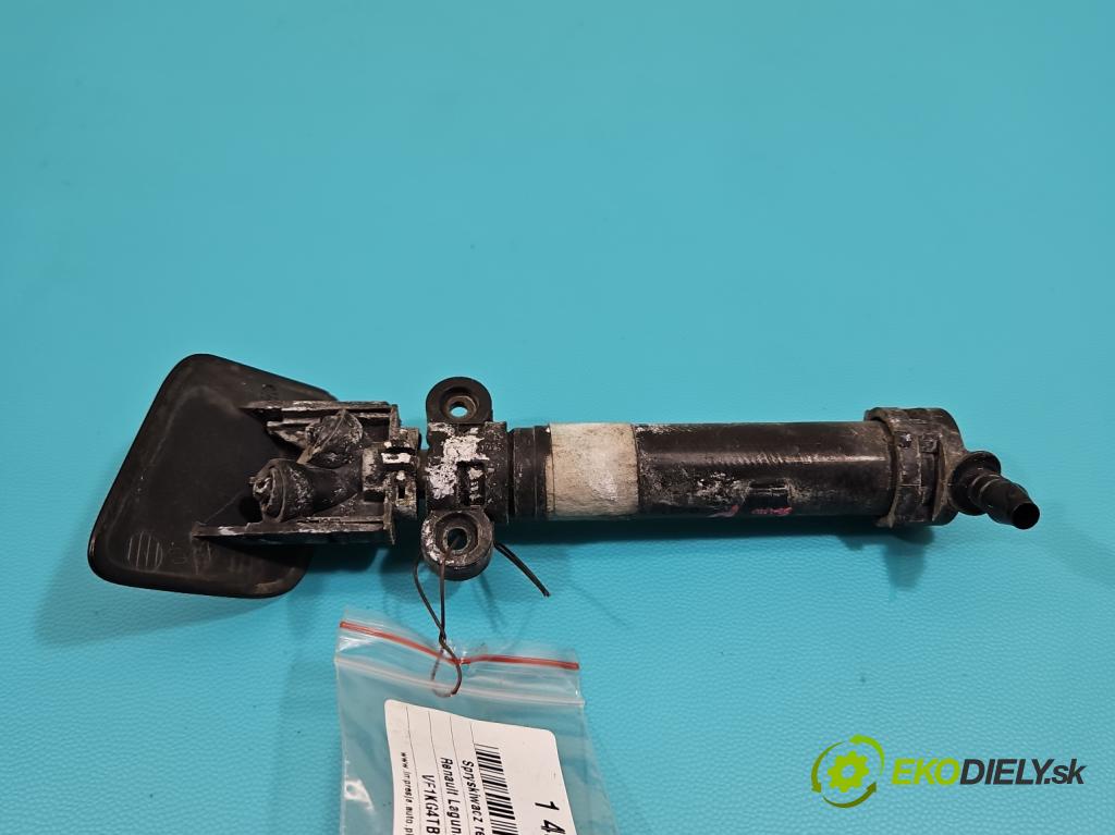 Renault Laguna II 2001-2007 2.0 dci 150 HP manual 110 kW 1995 cm3 5- ostrekovač reflektor: ľavý  (Motorček ostrekovačov)