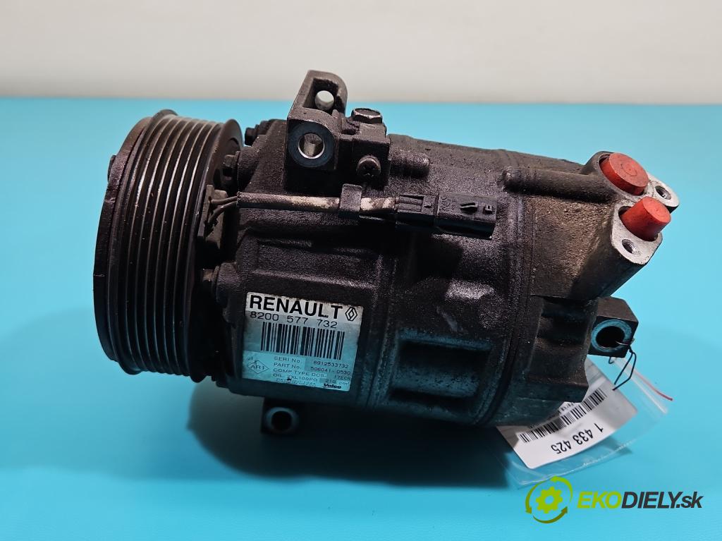 Renault Laguna II 2001-2007 2.0 dci 150 HP manual 110 kW 1995 cm3 5- Kompresor: klimatizácie 8200577732 (Kompresory klimatizácie)