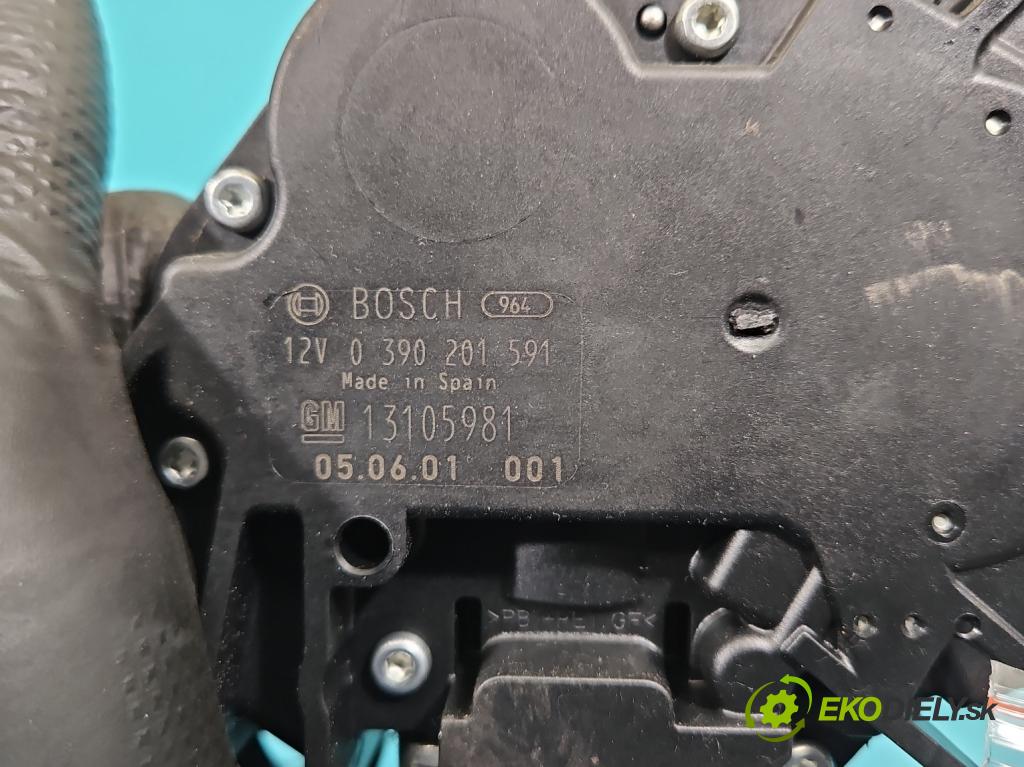 Opel Astra III 2004-2014 1.6 16V 105 hp manual 77 kW 1598 cm3 5- motor stěrače zadní 0390201591