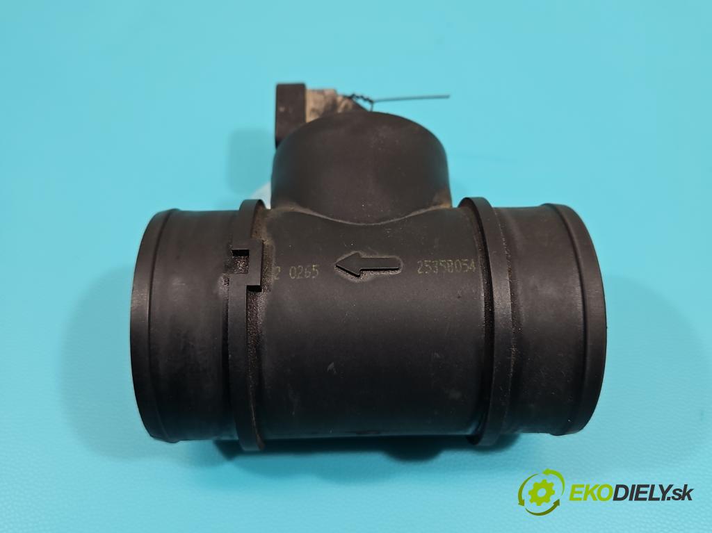 Opel Astra III 2004-2014 1.6 16V 105 HP manual 77 kW 1598 cm3 5- průtokoměr: (Váhy vzduchu)