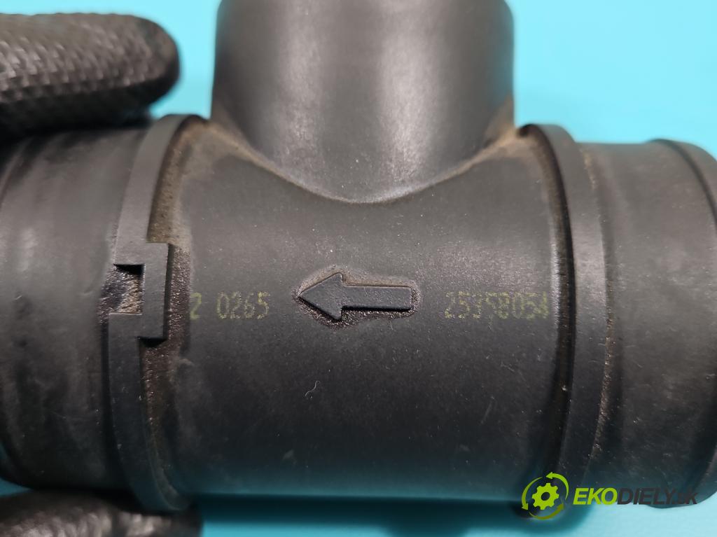 Opel Astra III 2004-2014 1.6 16V 105 HP manual 77 kW 1598 cm3 5- průtokoměr: (Váhy vzduchu)