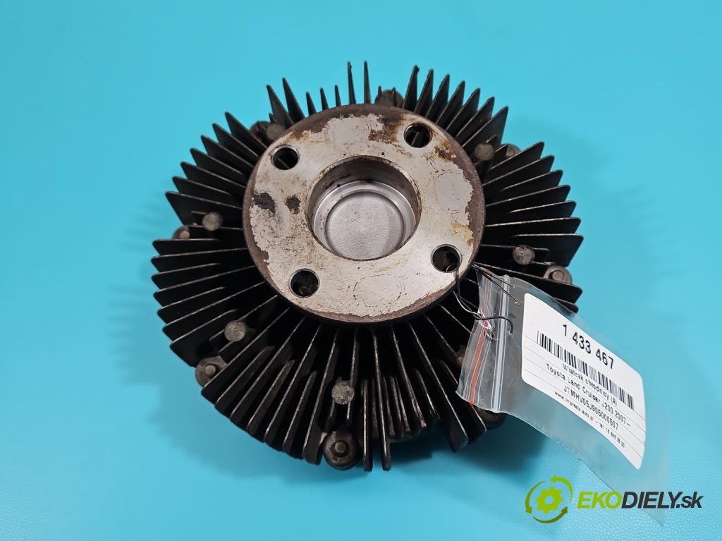 Toyota Land Cruiser J200 2007- 4.5 V8 D4D 286 HP automatic 210 kW 4461 cm3 5- Ventilátor chladiča