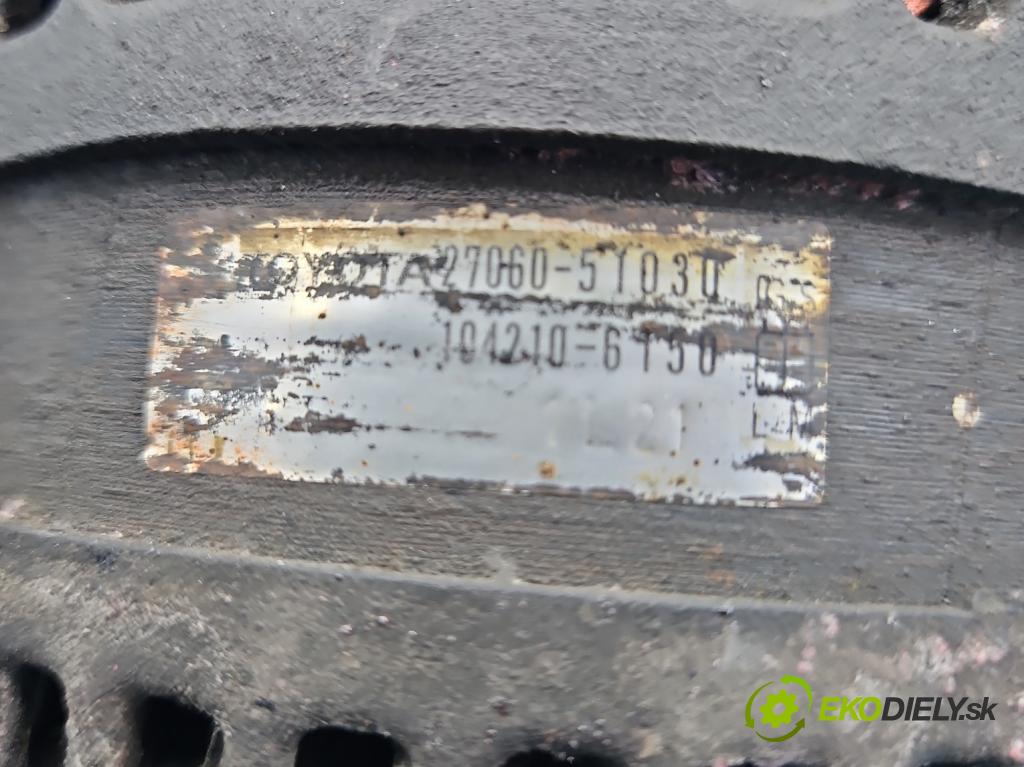 Toyota Land Cruiser J200 2007- 4.5 V8 D4D 286 HP automatic 210 kW 4461 cm3 5- Alternator 27060-51030 (Alternátor)