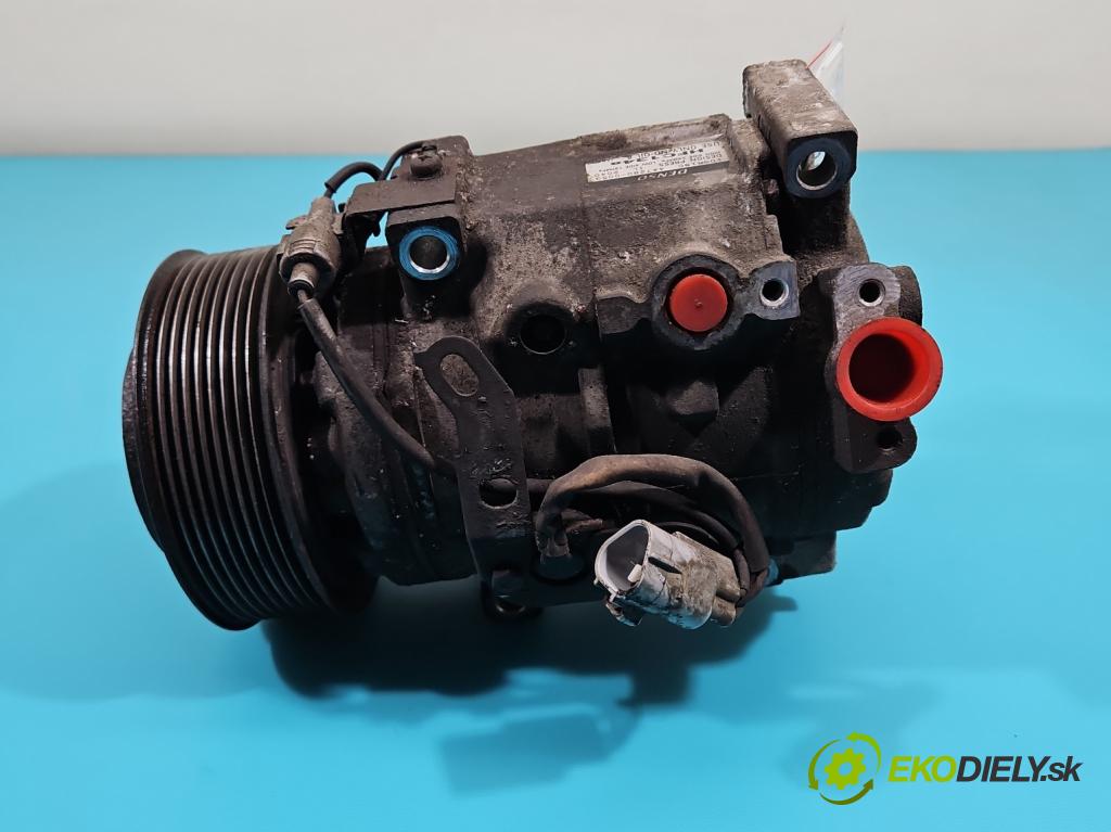 Toyota Land Cruiser J200 2007- 4.5 V8 D4D 286 HP automatic 210 kW 4461 cm3 5- Kompresor: klimatizácie 447280-0053 (Kompresor klimatizácie)