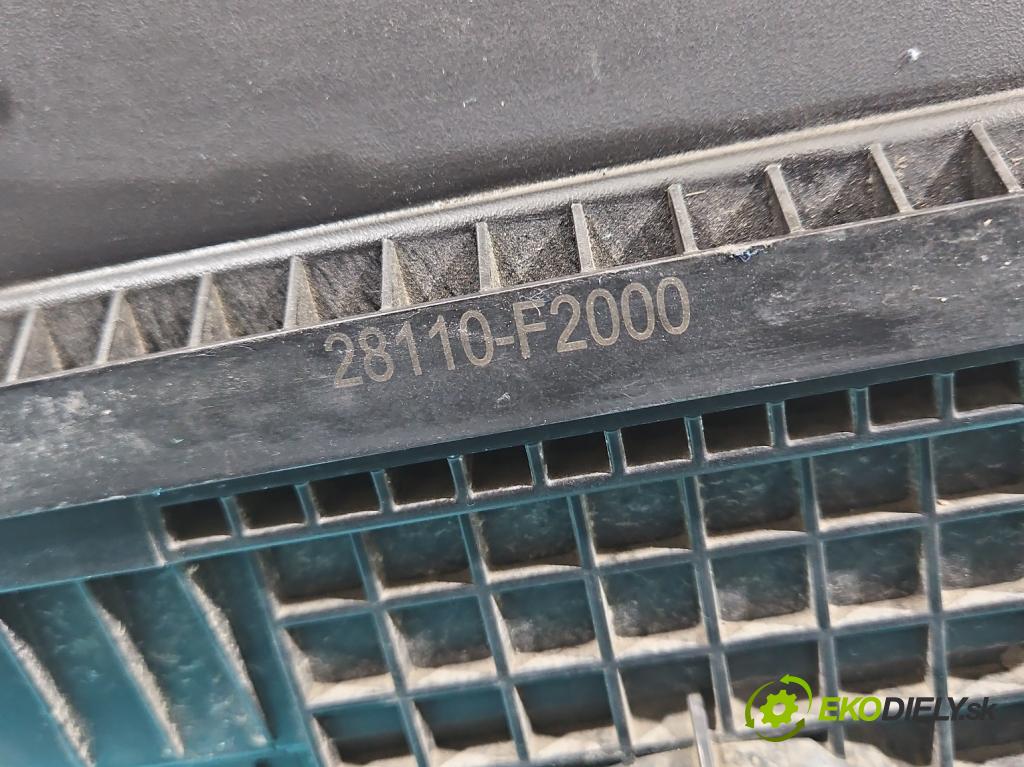 Hyundai Elantra VI 2015-2020 1.6 16V 128 hp manual 93,8 kW 1591 cm3 4- obal filtra vzduchu 28110-F2000 (Kryty filtrů)