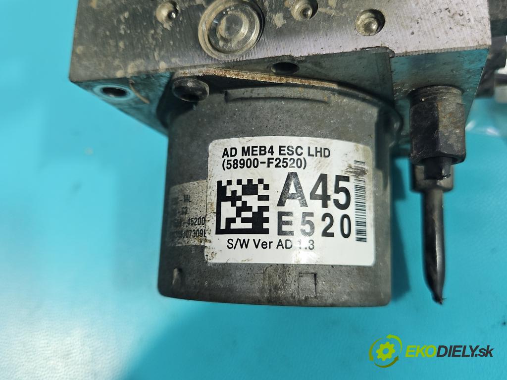 Hyundai Elantra VI 2015-2020 1.6 16V 128 HP manual 93,8 kW 1591 cm3 4- čerpadlo abs E520 (Pumpa ABS)