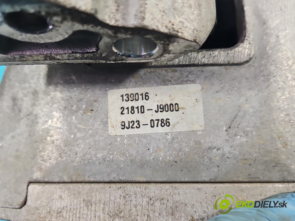 Hyundai Elantra VI 2015-2020 1.6 16V 128 HP manual 93,8 kW 1591 cm3 4- airbag motora 21810-J9000 (Držiak motora)