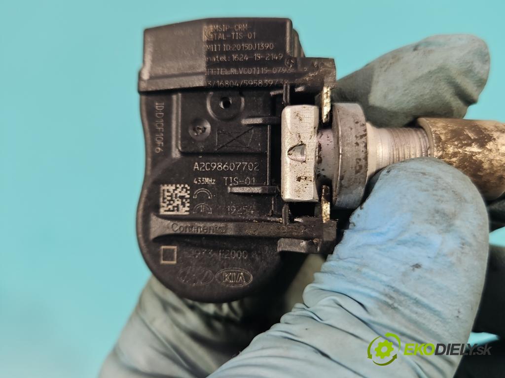 Hyundai Elantra VI 2015-2020 1.6 16V 128 hp manual 93,8 kW 1591 cm3 4- snímač tlaku pneumatika 52933-F2000 (Snímače tlaku v pneumatikách)