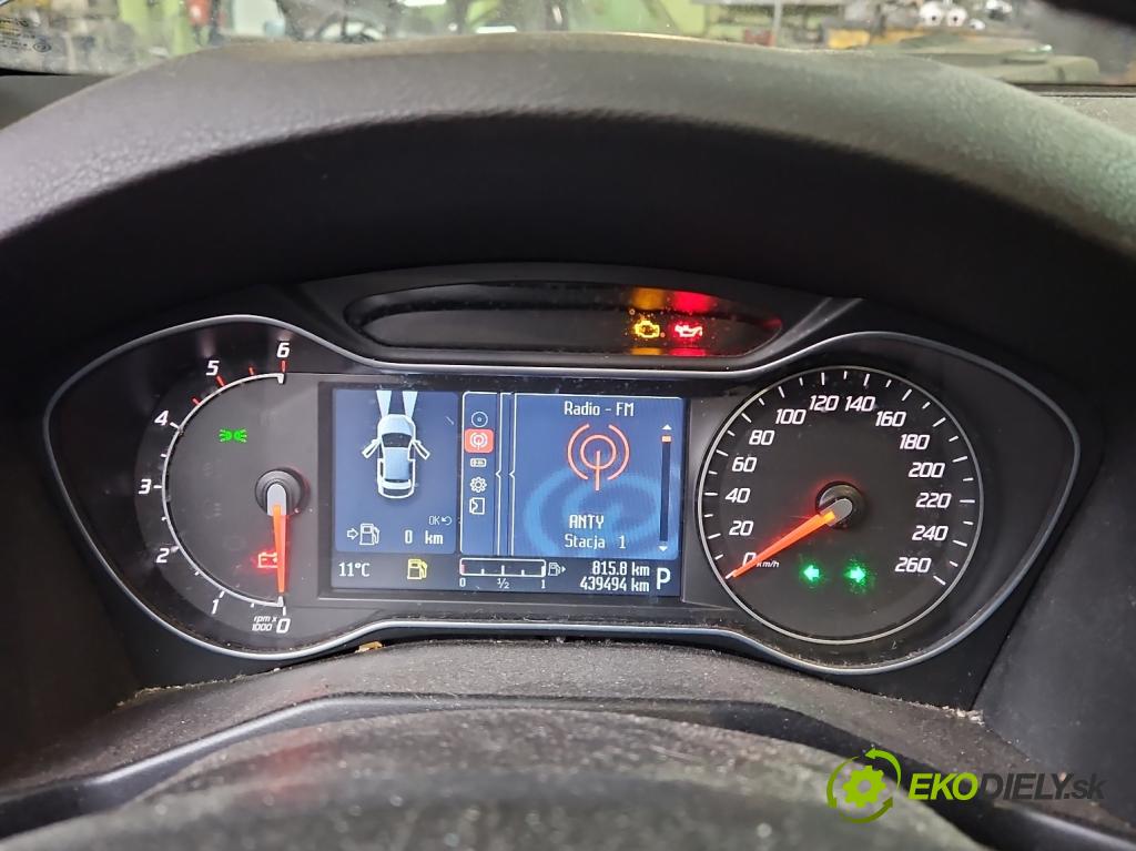 Ford Mondeo Mk4 2007-2014 2.0 tdci 140 HP automatic 103 kW 1997 cm3 5- prístrojovka/ budíky BS7T-10849-VG (Prístrojová doska, displej)