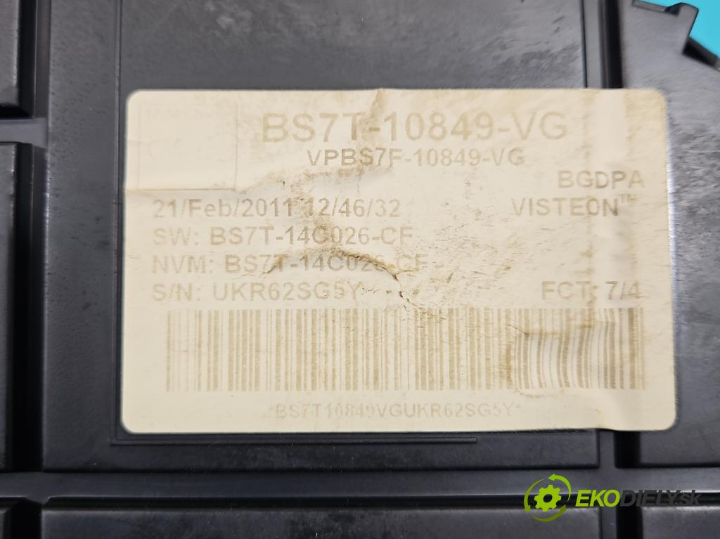 Ford Mondeo Mk4 2007-2014 2.0 tdci 140 HP automatic 103 kW 1997 cm3 5- prístrojovka/ budíky BS7T-10849-VG (Prístrojová doska, displej)