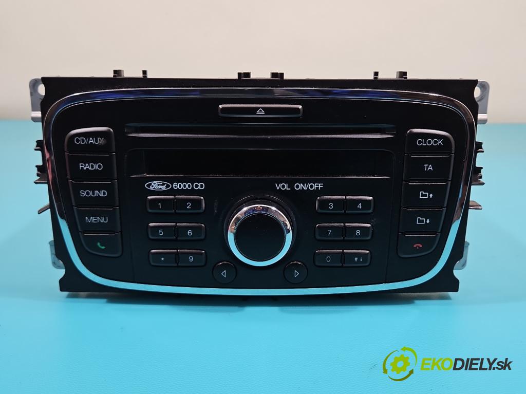 Ford Mondeo Mk4 2007-2014 2.0 tdci 140 HP automatic 103 kW 1997 cm3 5- Radio originál BS7T-18C815-AD
