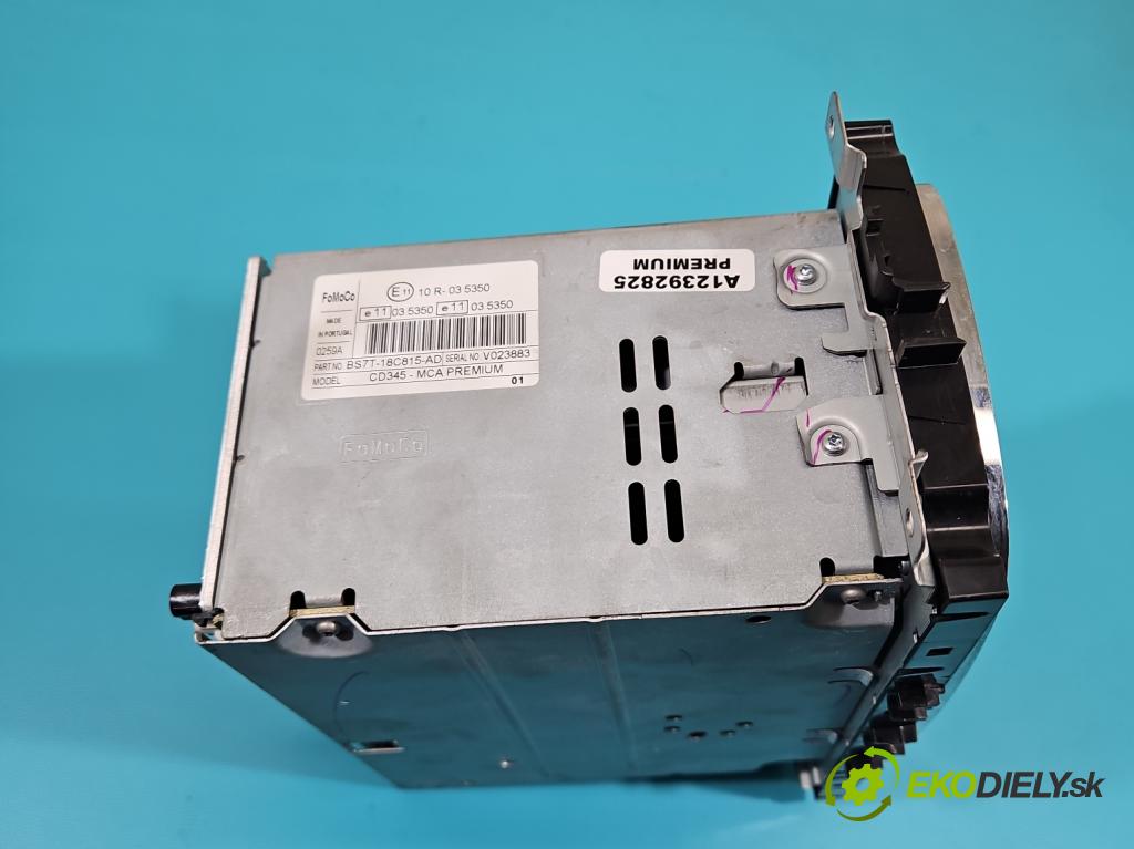 Ford Mondeo Mk4 2007-2014 2.0 tdci 140 HP automatic 103 kW 1997 cm3 5- Radio originál BS7T-18C815-AD