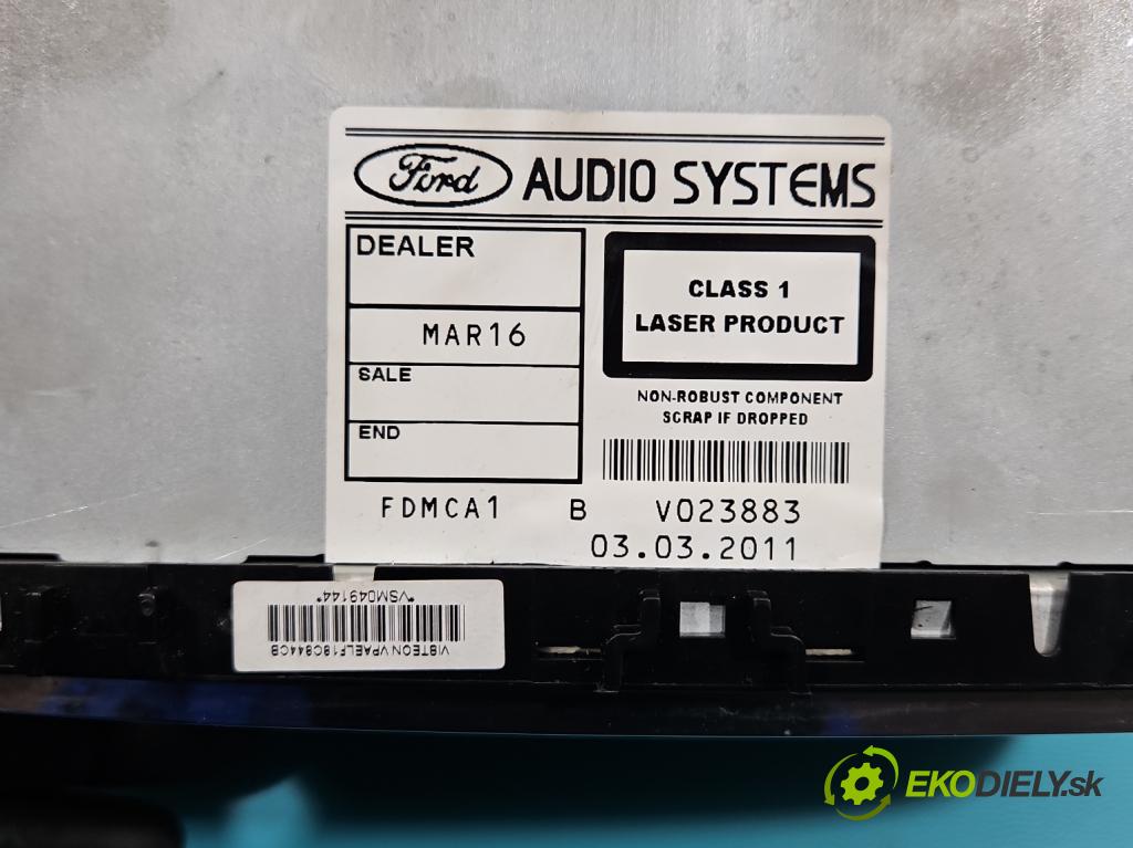 Ford Mondeo Mk4 2007-2014 2.0 tdci 140 HP automatic 103 kW 1997 cm3 5- Radio originál BS7T-18C815-AD