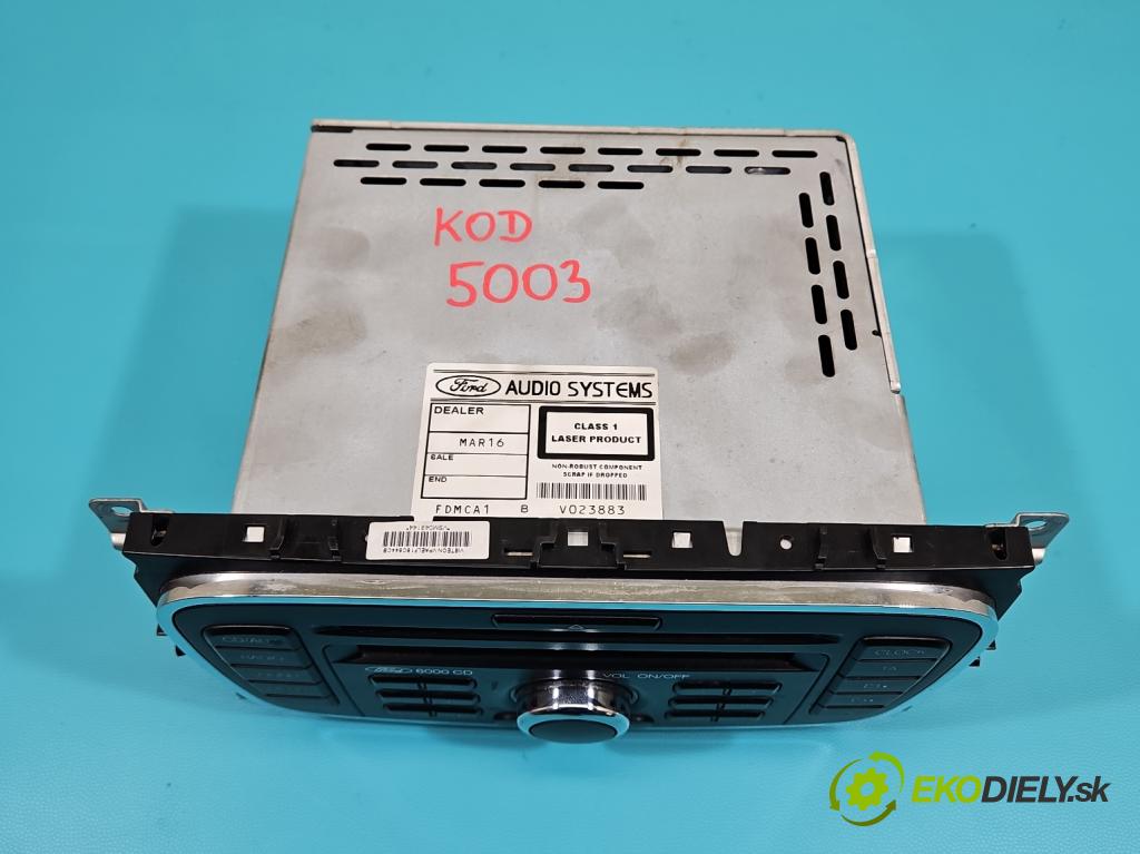 Ford Mondeo Mk4 2007-2014 2.0 tdci 140 HP automatic 103 kW 1997 cm3 5- Radio originál BS7T-18C815-AD