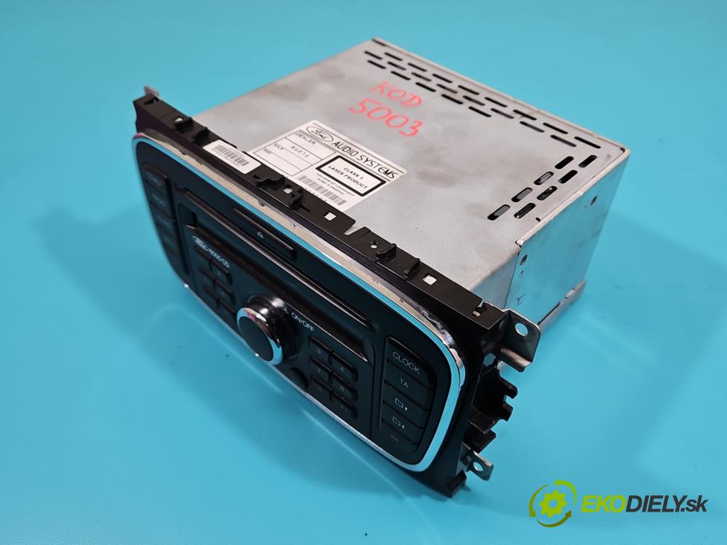 Ford Mondeo Mk4 2007-2014 2.0 tdci 140 HP automatic 103 kW 1997 cm3 5- Radio originál BS7T-18C815-AD