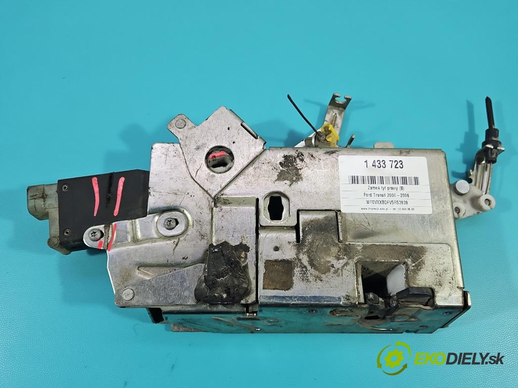 Ford Transit 2000-2006 2.0 tddi 86 hp manual 63 kW 1998 cm3 5- zámek zadní pravý 005465