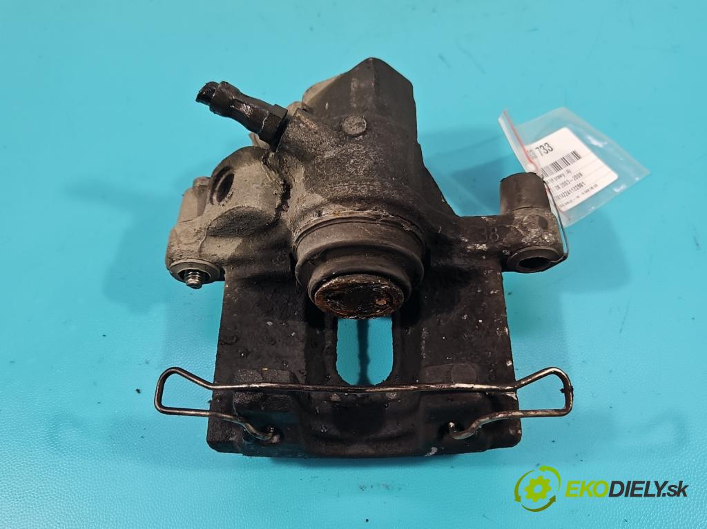 Mazda 3 I BK 2003-2009 1.6 16V 105 HP manual 77 kW 1598 cm3 5- brzdič zadné pravý (Ostatné)