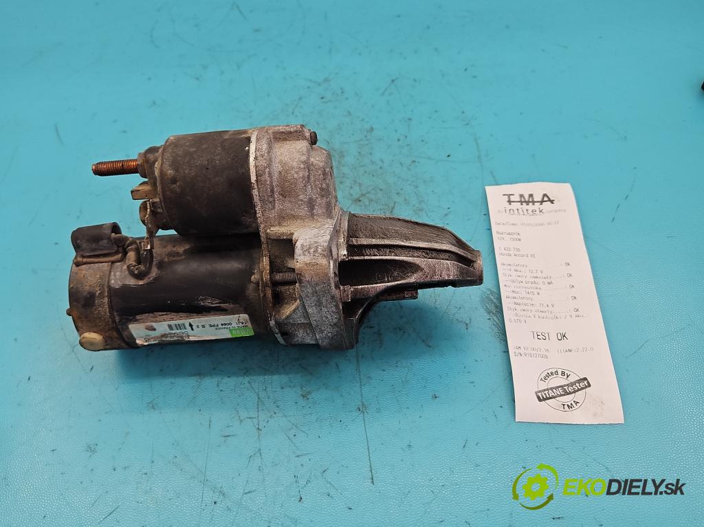Honda Accord VI 1998-2002 1,8.0 16V 136 HP manual 100 kW 1850 cm3 5- štartér D6RA81 (Štartér)