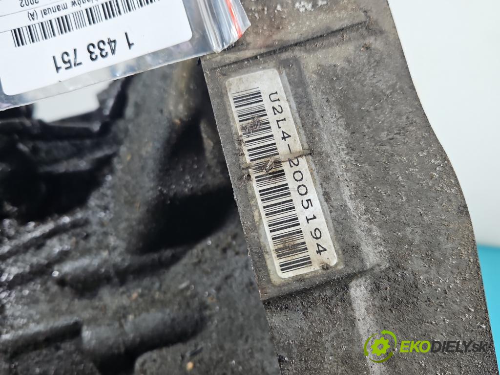 Honda Accord VI 1998-2002 1,8.0 16V 136 HP manual 100 kW 1850 cm3 5- prevodovka stupeň,rýchlosť manual U2L4-2005194