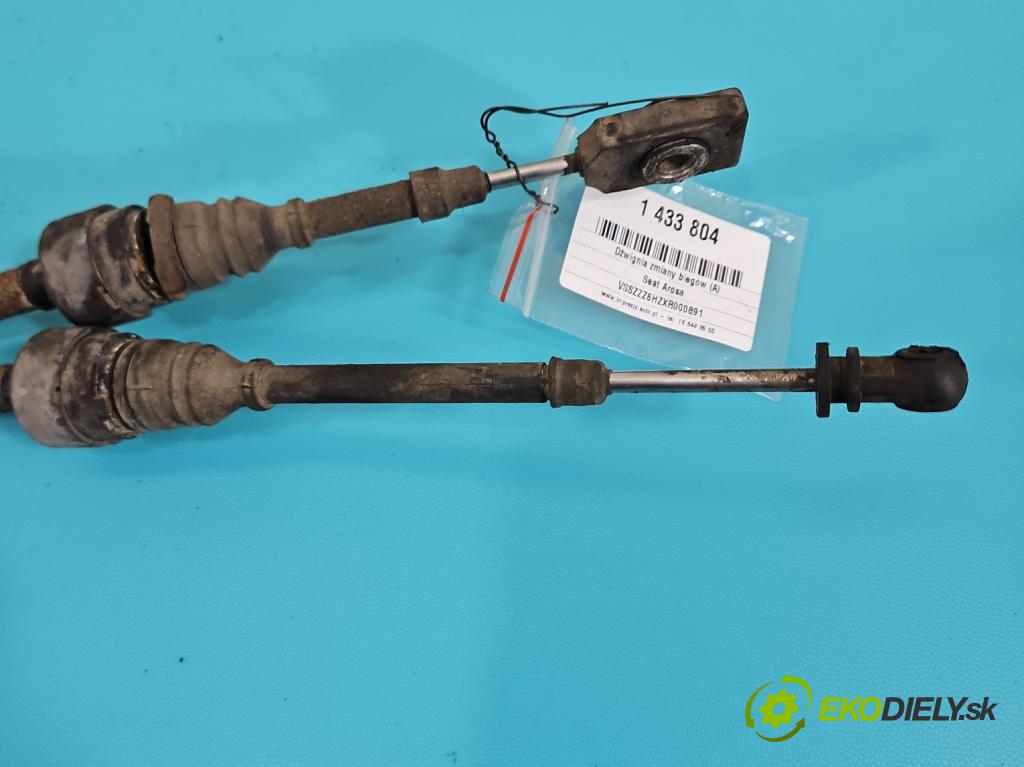 Seat Arosa 1.0 mpi 50KM manual 37 kW 999 cm3 3- Páka: Změny: stupeň,rýchlosť  (Rýchlostná páka (kulisa))