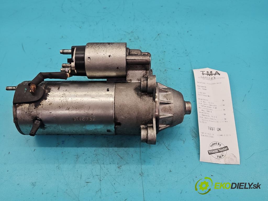 Ford Focus Mk1 1998-2004 1.8 tdci 101 HP manual 74 kW 1753 cm3 3- štartér  (Štartér)