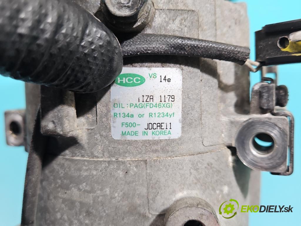 Kia Ceed II 2012-2018 1.6 GDI 135 HP automatic 99 kW 1591 cm3 5- Kompresor: klimatizácie F500-JDCAE11 (Kompresor klimatizácie)