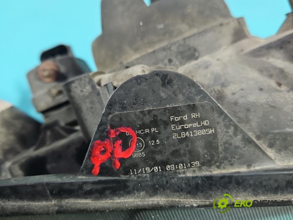 Ford Maverick II 2001-2007 2.0 16V 124hp manual 91 kW 1989 cm3 5- Reflektor: pravý 2L8413005H (Svetlo predné pravé)