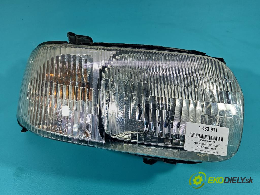 Ford Maverick II 2001-2007 2.0 16V 124hp manual 91 kW 1989 cm3 5- Reflektor: pravý 2L8413005H (Svetlo predné pravé)