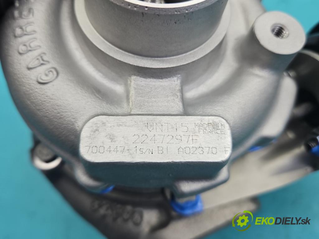 Bmw 3 E46 1998-2007 2.0d M47 136hp manual 100 kW 1951 cm3 4- Turbodmychadlo repasováno 700447-1
