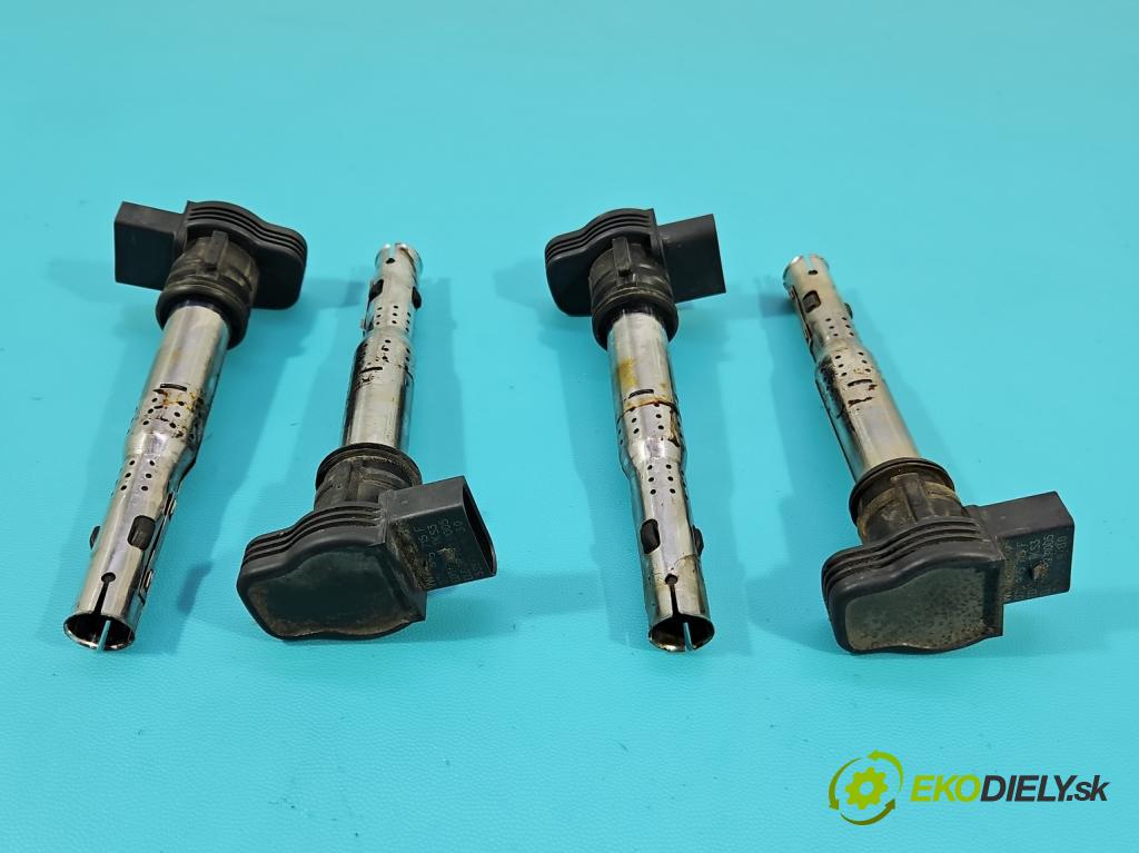 Audi A4 B8 2007-2015 2.0 TFSI 211KM automatic 155 kW 1984 cm3 5- cievka zapaľovacia 07K905715F (Zapaľovacie cievky, moduly)