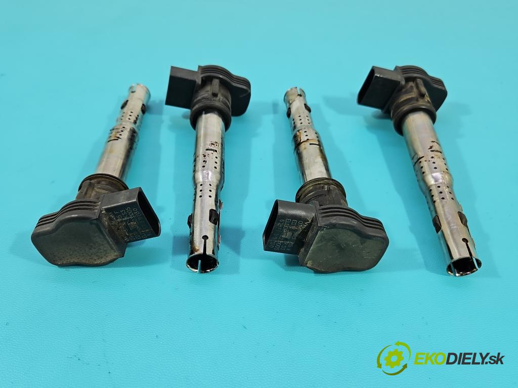 Audi A4 B8 2007-2015 2.0 TFSI 211KM automatic 155 kW 1984 cm3 5- cievka zapaľovacia 07K905715F (Zapaľovacie cievky, moduly)