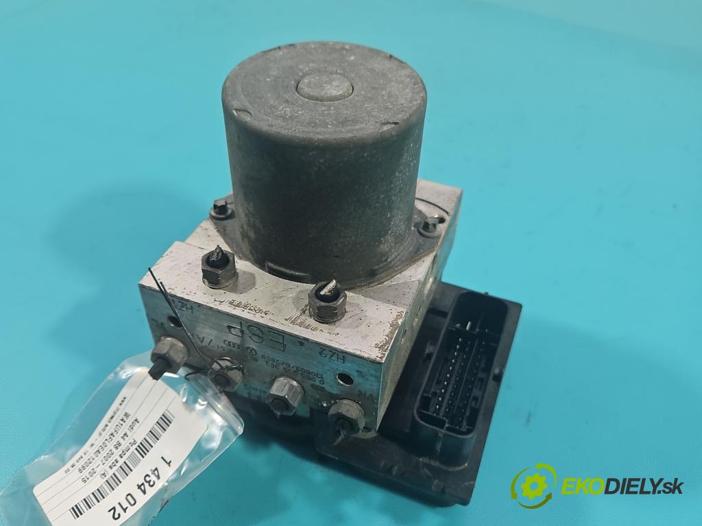 Audi A4 B8 2007-2015 2.0 TFSI 211KM automatic 155 kW 1984 cm3 5- čerpadlo abs 0265952080 (Pumpa ABS)