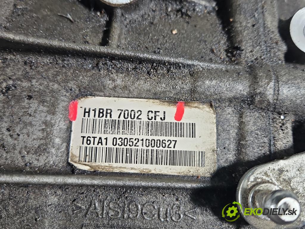 Ford Transit Courier 2014-2023 1.5 tdci 100 HP manual 73,8 kW 1499 cm3 5- prevodovka stupeň,rýchlosť manual H1BR7002CFJ