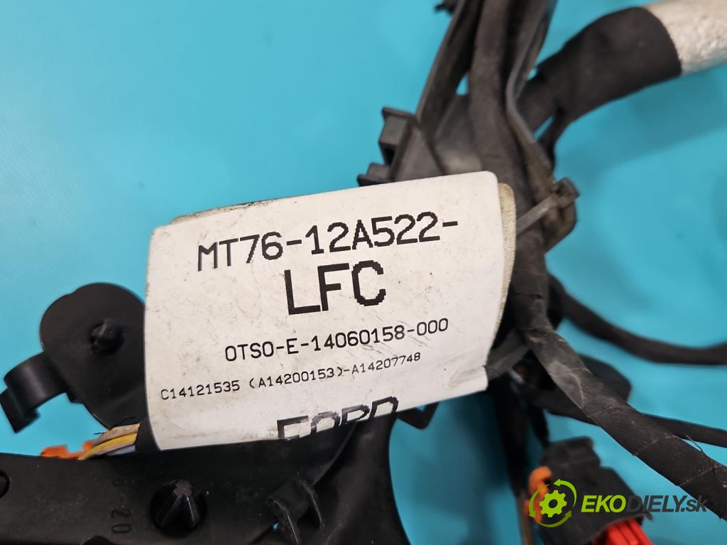 Ford Transit Courier  2014-2023 1.5 tdci 100 HP manual 73.8 kW 1499 cm3 5- Zväzok: motora MT76-12A522-LFC