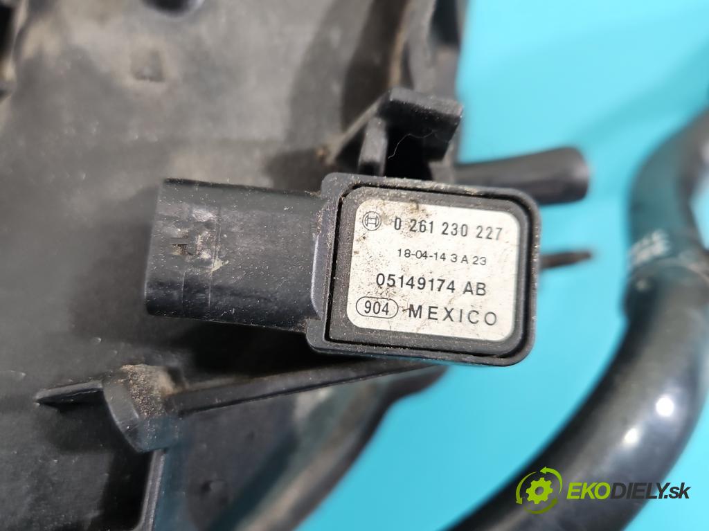 Dodge Caravan V 2007-2020 3.6 V6 automatic 211 kW 3605 cm3 5- potrubí sací 68105838AB (Sací potrubí)