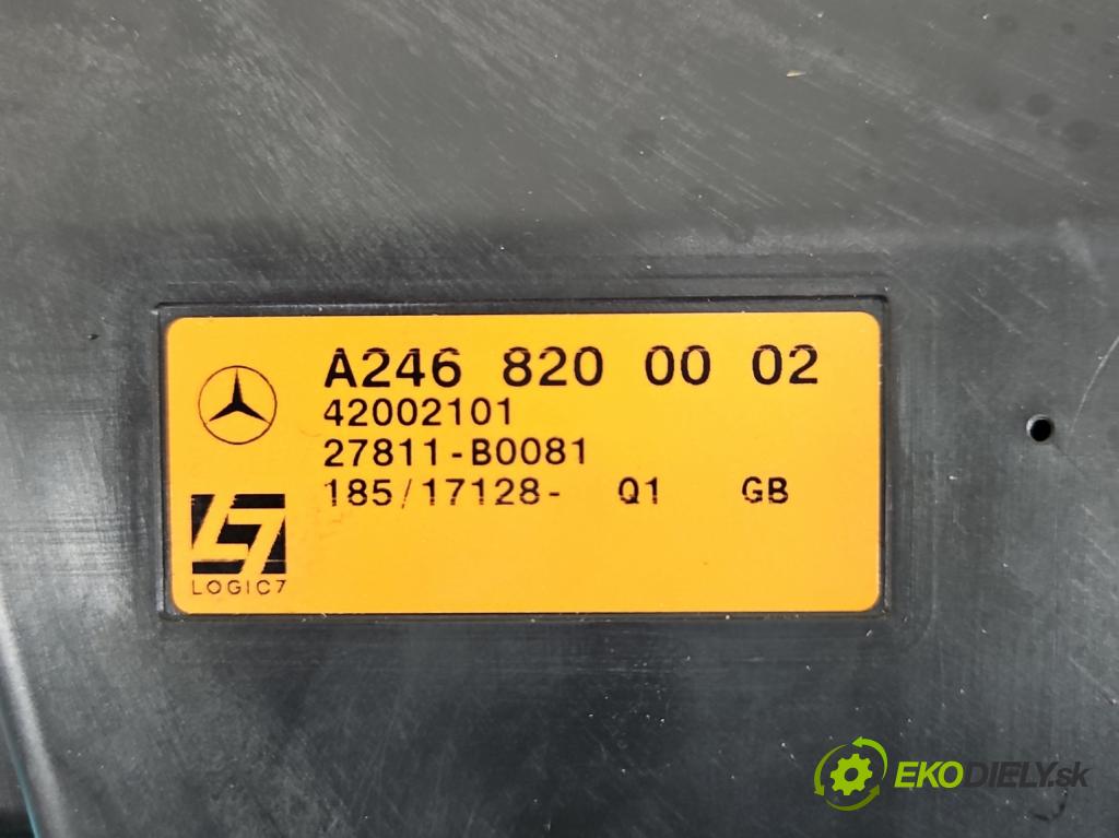Mercedes B W246  2011-2018 1.8 CDI 109 hp automatic 80 kW 1796 cm3 5- Subwoofer: A2468200002 (Audio zařízení)