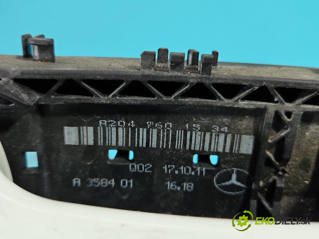 Mercedes B W246  2011-2018 1.8 CDI 109 HP automatic 80 kW 1796 cm3 5- rukoväť predné ľavé mimo: A2048601594 (Vonkajšie predné ľavé)