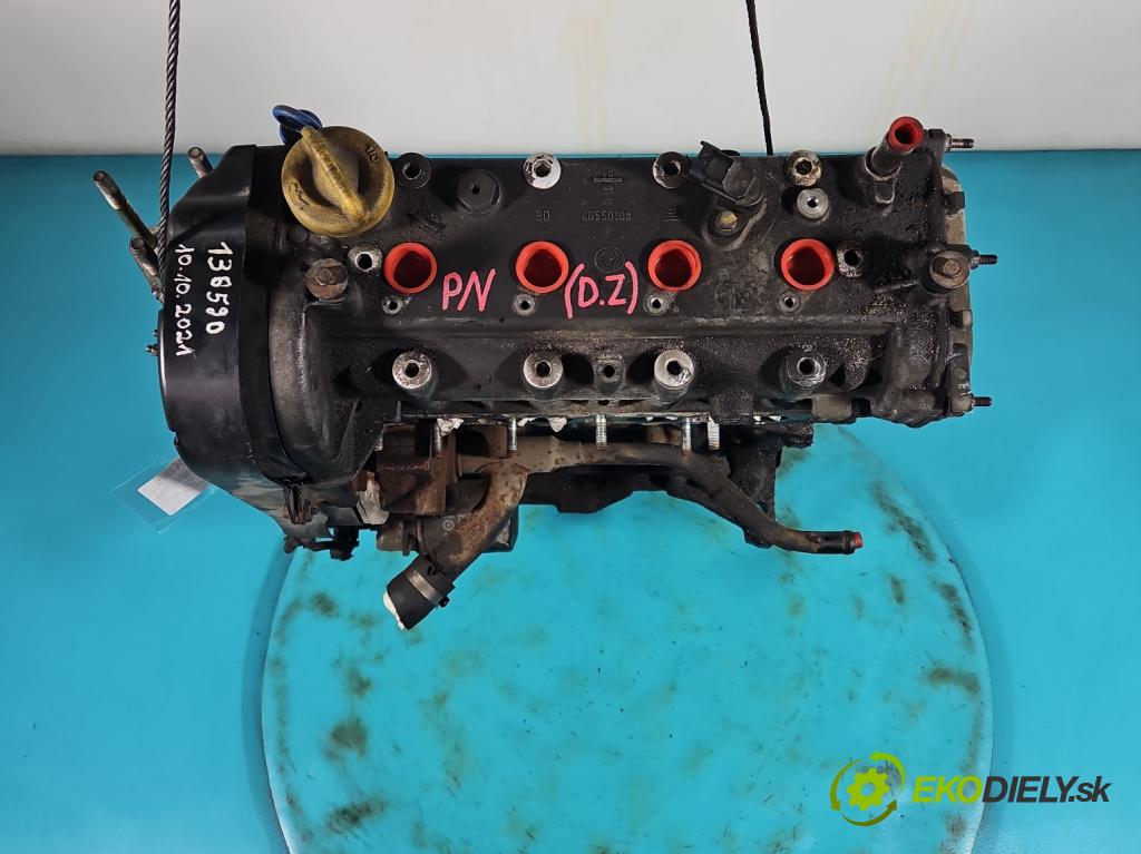 Fiat Idea 1.4 16V (843A1000) 95 HP manual 70 kW 1368 cm3 5- motor benzín: 843A1000