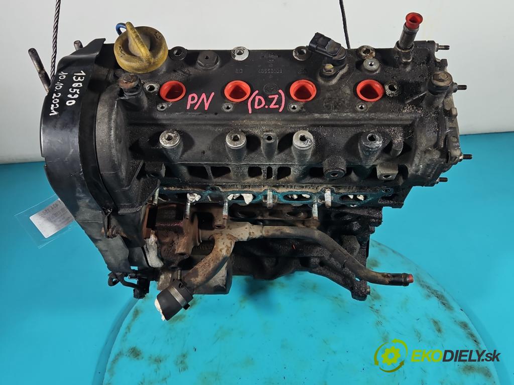 Fiat Idea 1.4 16V (843A1000) 95 HP manual 70 kW 1368 cm3 5- motor benzín: 843A1000